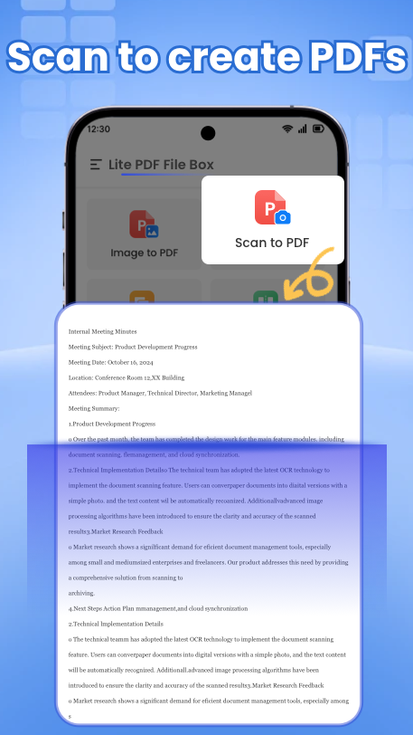 Lite PDF File Box Screenshot 4